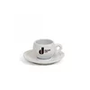 Danesi Caffé bela porcelanasta skodelica s krožničkom za Ristretto 60 ml