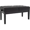 Pianonova HY-PJ026 Dvojna klavirska stolica Black Gloss