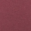 4-dijelni set sofa s tabureom i jastucima boja vina tkanina
