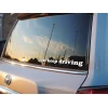 Nalepke za ogledalo S39 – Just keep driving