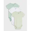 Sinsay - Set od 3 pamuc´nih body-a - belo