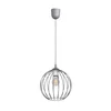 Luster na sajli MERCURE 1xE27/15W/230V siva