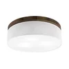 Brilagi - LED stropno svetlo BELLADONNA 3xE27/15W/230V pr. 50 cm bela/hrast orah