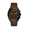 Ročna ura Fossil Everett FS6108 Rjava
