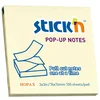 Samolepilni blok, Z, 76x76 mm, 100 listov, STICK N, rumen, 100 listov