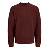 JACK & JONES Pulover JJESOHO OLLIE temno rdeča