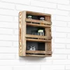 Hanah home Kuhinjska polica Big Three Layer Shelf, 48 x34 x8cm, Braon