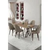 Hanah Home Trpezarijski set, 7 komada, Bež