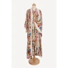 Ženski kimono Athena, Dugi, Belo-ljubičasti