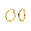 DIAMANT LETERNEL Uhani Ohrringe aus 585 Gelbgold zlato-rumena