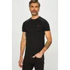 Polo Ralph Lauren T-SHIRT AJUSTE COL ROND EN COTON LOGO PONY PLAYER Črna