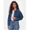 Pepe Jeans Jeans jakna Foxley Logo PL402329 Modra Oversize