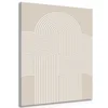 Slika trendovska peščena mavrica Mid-Century - 100x150