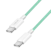 Logilink USB 2.0 Type C - C, M/M, zelena, 1.0m