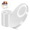 shumee Podstavek za torto, bela, 25 cm, 2 cm, komplet 10 kosov, okrogli bobni za torto, Premium Brand4Cake