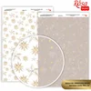 Papirji za scrapbooking Drops A4 - zlate pike 1