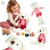 IKONKA Plišasti zajček 36 cm IK-KX2563
