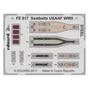 1:48 Seatbelts USAAF WWII - Steel