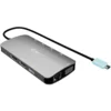 slomart USB-C Docking Station Metal Nano, 3x Display (DP, HDMI), Power Delivery 100W