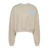 Tommy Jeans Majica bež/svetlo modra