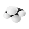 Redo 01-4333 - LED stropno svetilo LUMIEN 4xLED/26W/230V 2700/3000K CRI90 crna