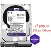 Western Digital HDD 3.5, 4TB, WD43PURZ, Purple, 24/7, 5400RPM, 256MB, SATA3
