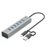 I-TEC USB-C Hub z 7 priključki in polnjenjem PD