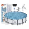 BESTWAY Okrugli bazen sa metalnim okvirom/ merdevinama i filter pumpom 549x122m Steel Pro max/