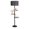Aberto Design Podna lampa Moda, 163 cm, E27, Crna