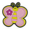 Kuhinjska podloga - 10x10 cm - Butterfly pink