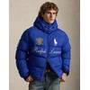Polo Ralph Lauren Zimska jakna kraljevo modra/rumena/črna/bela