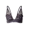 TRIUMPH Nedrček Sensual Spotlight temno siva/črna/bela