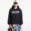 Mikina Thrasher Thrash & Destroy Hoodie Black XXL