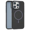 Leather Grip MagSafe maska za iPhone 15 Pro - Crna