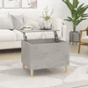 Stolić za kavu boja betona 60 x 44,5 x 45 cm konstruirano drvo
