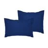 Set jastučića De Dark Blue Oxford Satin (2 komada)
