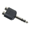 Razdelilec Y RCA/6,3mm JACK