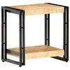 shumee vidaXL Stranska mizica 40x30x40 cm surov mangov les