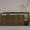 HANAH HOME Komoda Beliz Antique Walnut