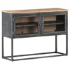 Komoda siva 100 x 30 x 70 cm od masivnog bagremovog drva