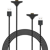 iPega SW2119A Nabíjecí kabel (3m, 2ks) pro JoyCon Ovladače Nintendo Switch 2 Red/Blue