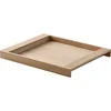 Servirni pladenj NO. 10 36 x 30 cm, les, rjava, Fritz Hansen