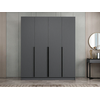 Hanah home Ormar Kale Plus 180x210x52cm Antracit