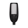 LED prigušiva solarna ulična lampa sa senzorom VENICE 100W/6000 mAh IP65 crna + daljinski upravljač