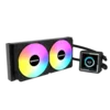 Raidmax Hladnjak za procesor Infinita LM240, ARGB, LCD 2.73, Crni