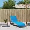 Ručnici za plažu 2 kom tirkizni 75 x 200 cm od tkanine 400 GSM