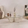 Hanah Home Sto za dnevnu sobu Liya, 90x30x90 cm, Bež