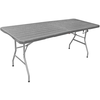 Sklopivi baštenki sto 180x74x74 cm, crni