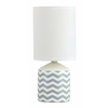 Rabalux Sophie keramička stona lampa E14 1x40W,bela/mustra