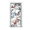 tulup.si Nalepka na vratih Ptice in robide 85x205 cm
